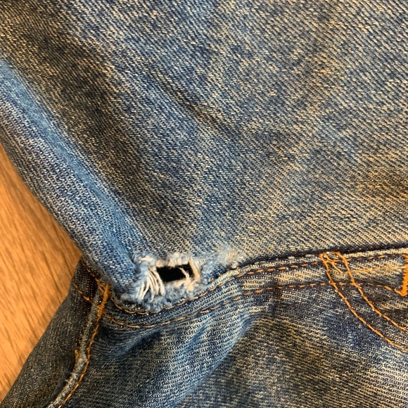 VINTAGE Mens Levi 501 Jeans Button Fly 33X32 - Picture 3 of 5